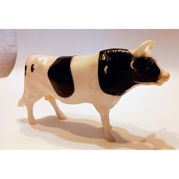 Vintage Nylint Corp Bull toy figure made of Hard Plastic farm animal - Picture 5 of 8